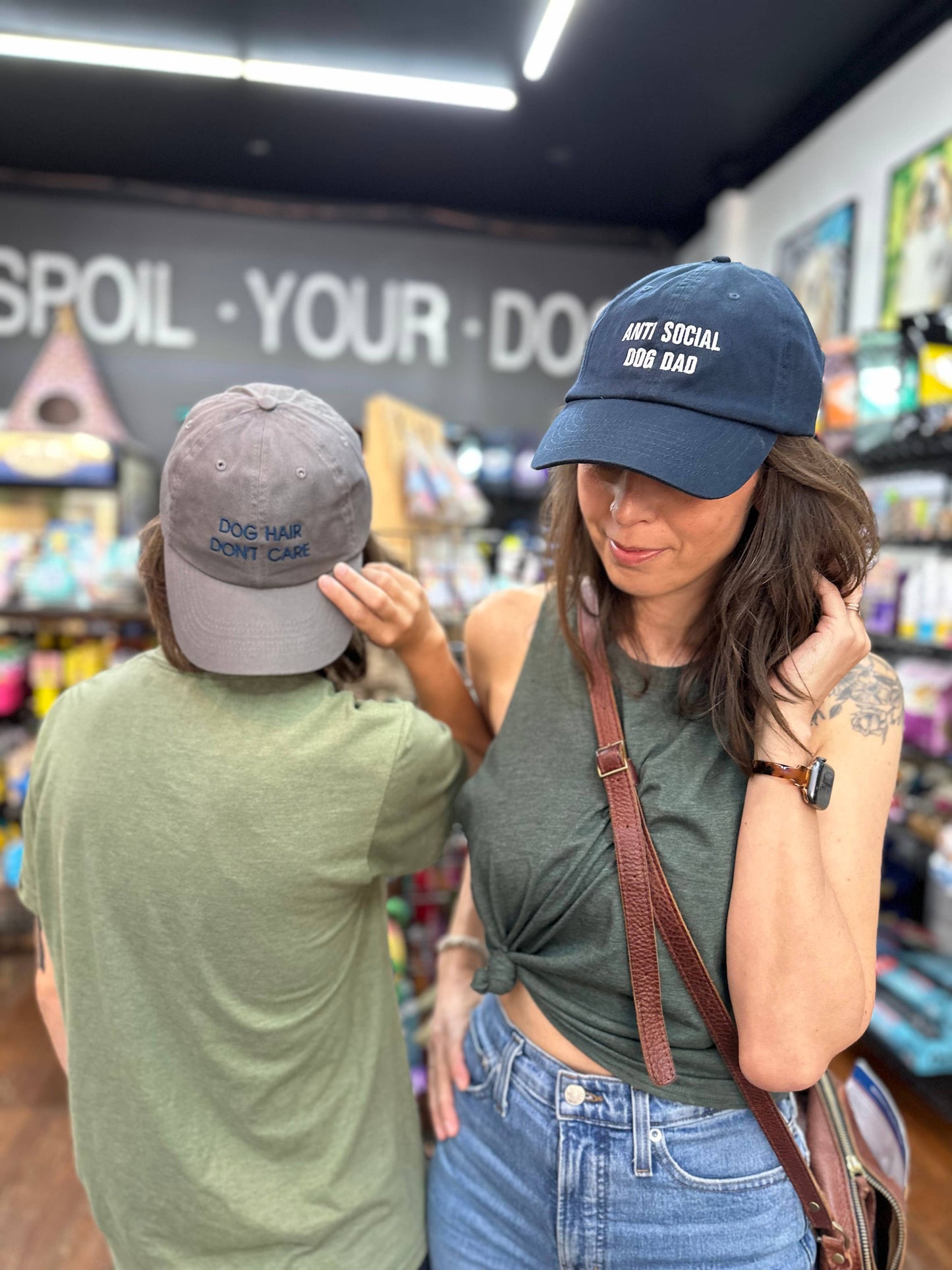 Anti Social Dog Dad Hat