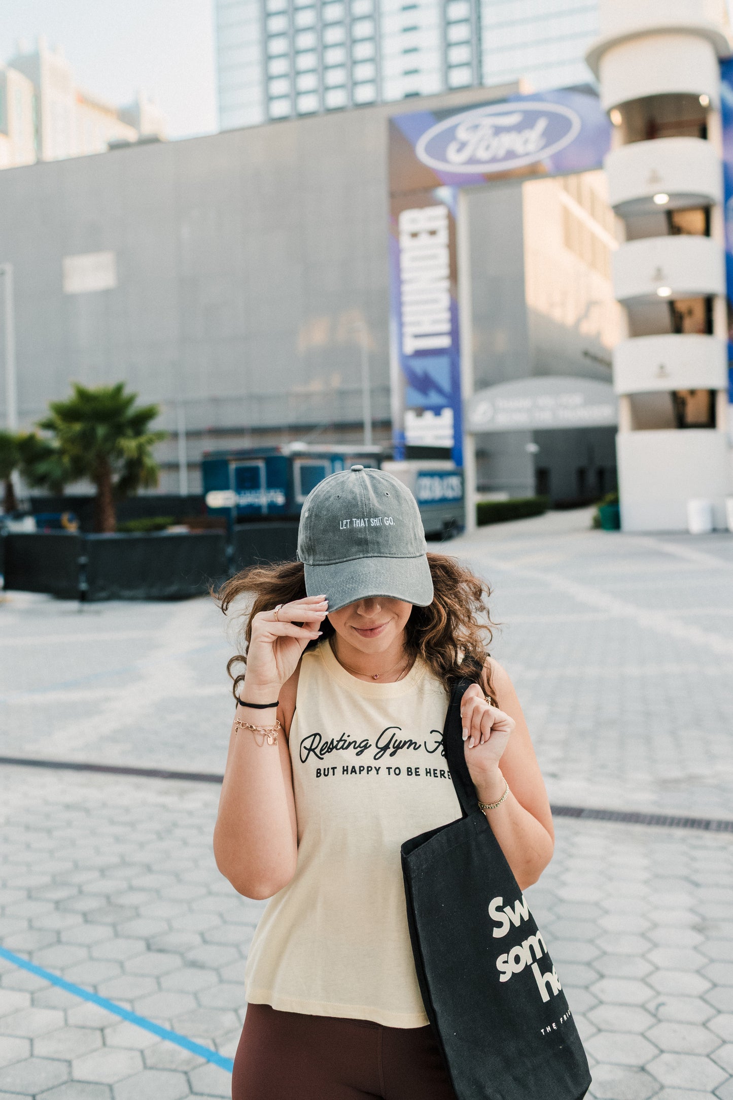 Let That Shit Go Embroidered Hat