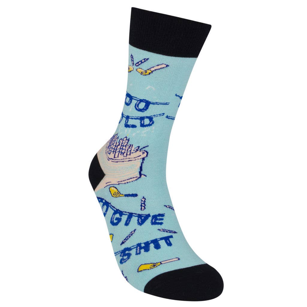 Too Old To Give A Shit Socks - Closeout | Funatic