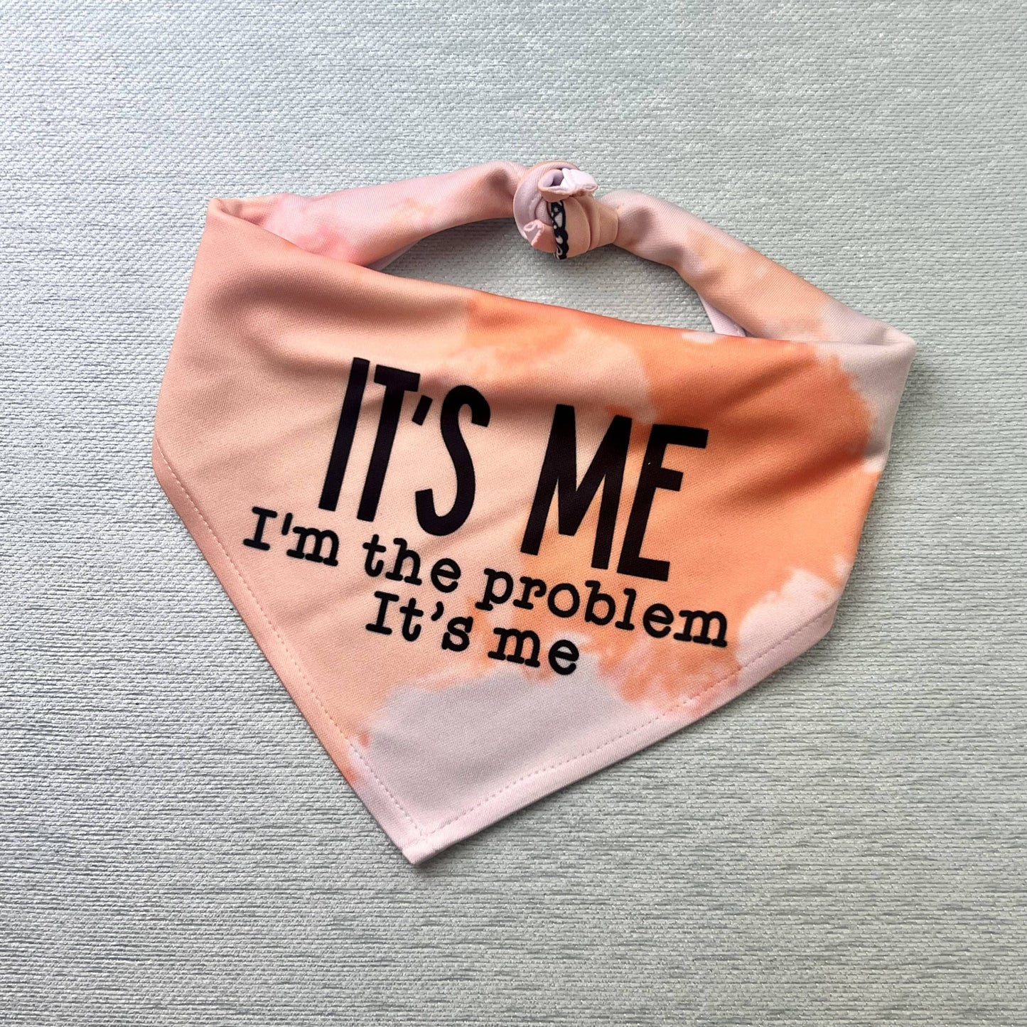 I'm the Problem, It's Me | Funny Dog Bandana | Tie Bandana