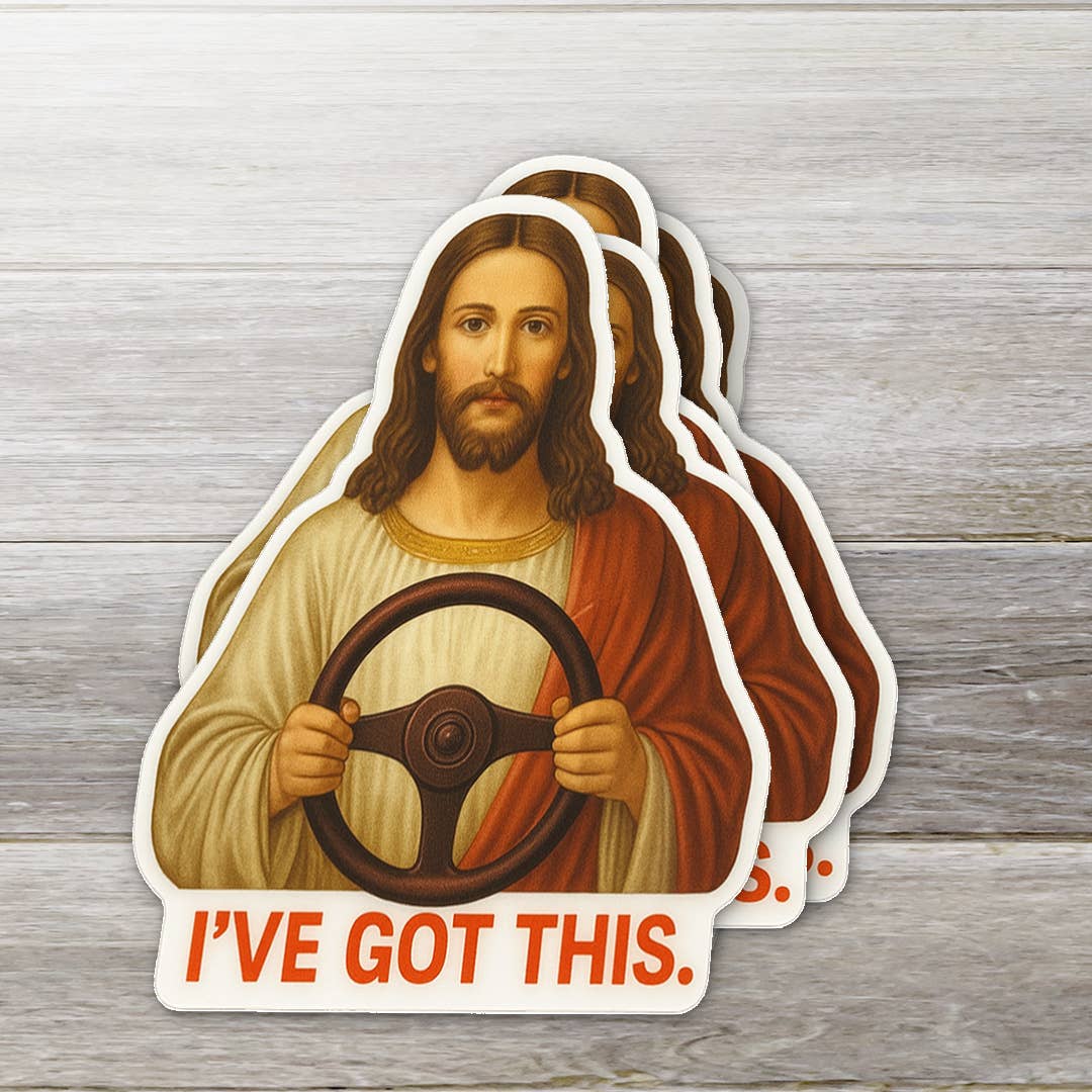 I’ve Got This Jesus Encouragement Sticker | Faith Sticker
