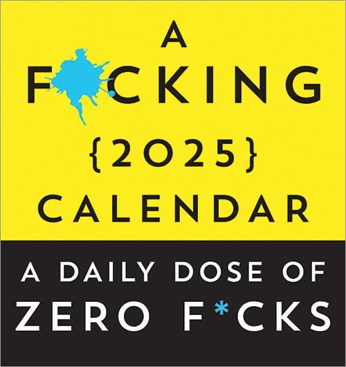 F*cking 2025 Boxed Calendar