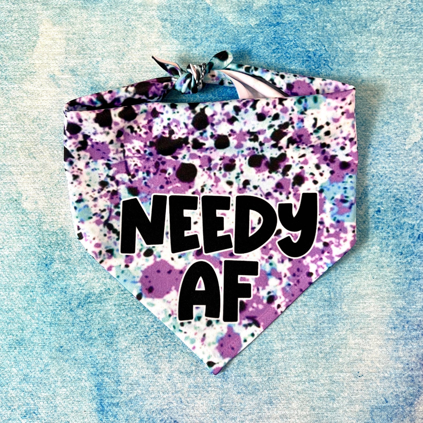 Needy AF | Funny Dog Bandana