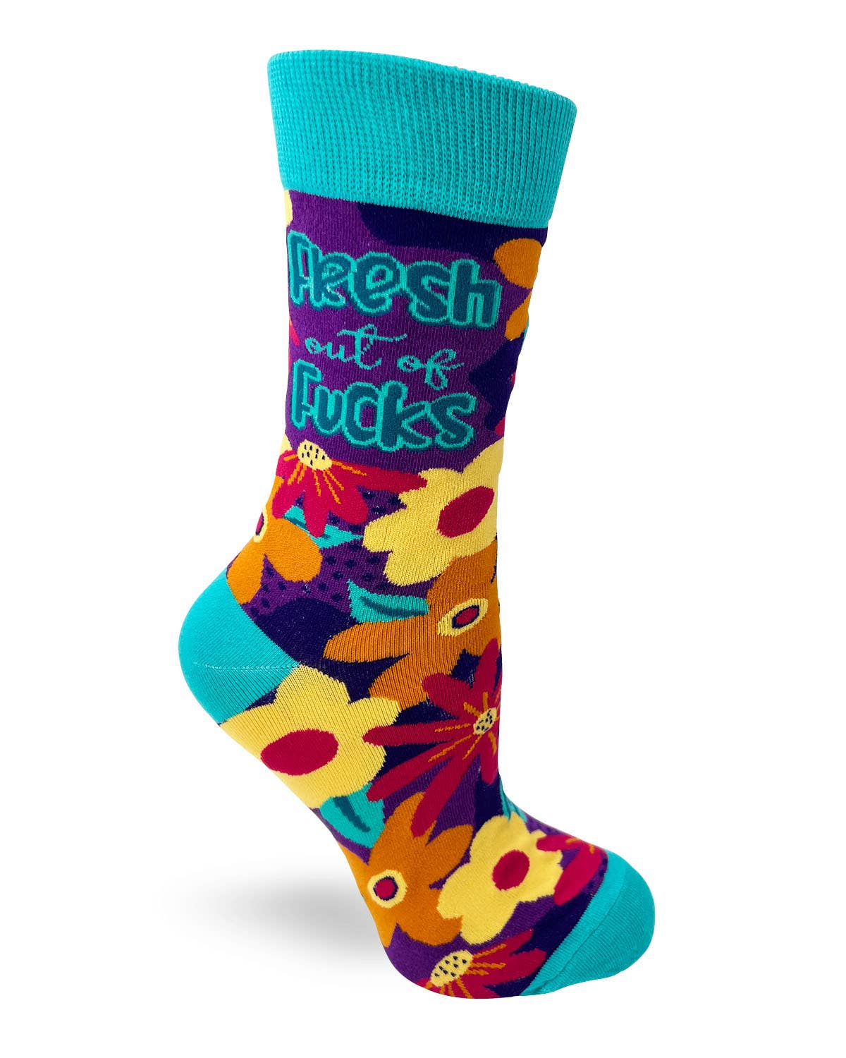 Fresh out of F..ks Ladies' Novelty Crew Socks