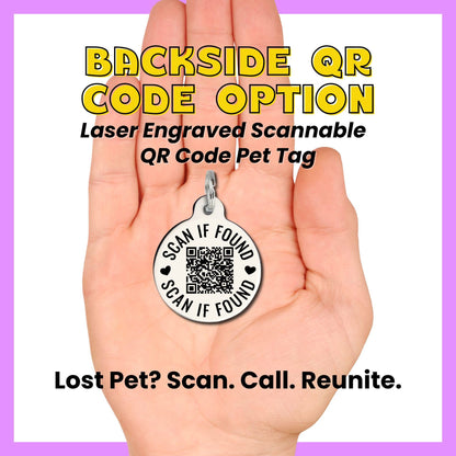 Enamel Pet Charm or Digital ID - No Balls Still a Baller 