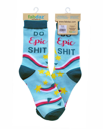 Do Epic Shit Ladies' Crew Socks