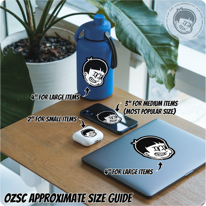 Go Touch Some Grass • Funny Retro Outdoorsy Sticker
