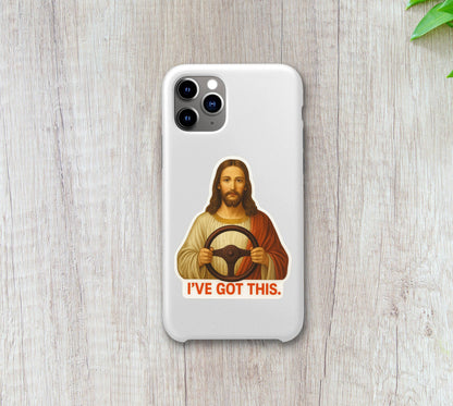 I’ve Got This Jesus Encouragement Sticker | Faith Sticker