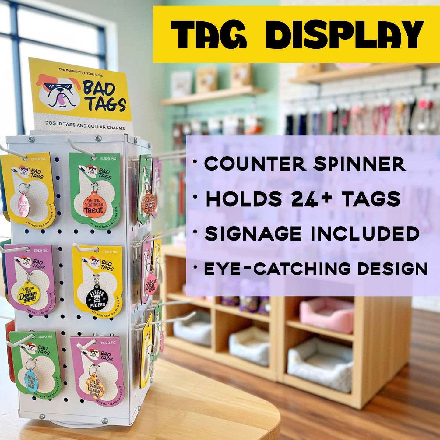 Funny Dog Charm & Pet ID Tag - Cutie as Fuck