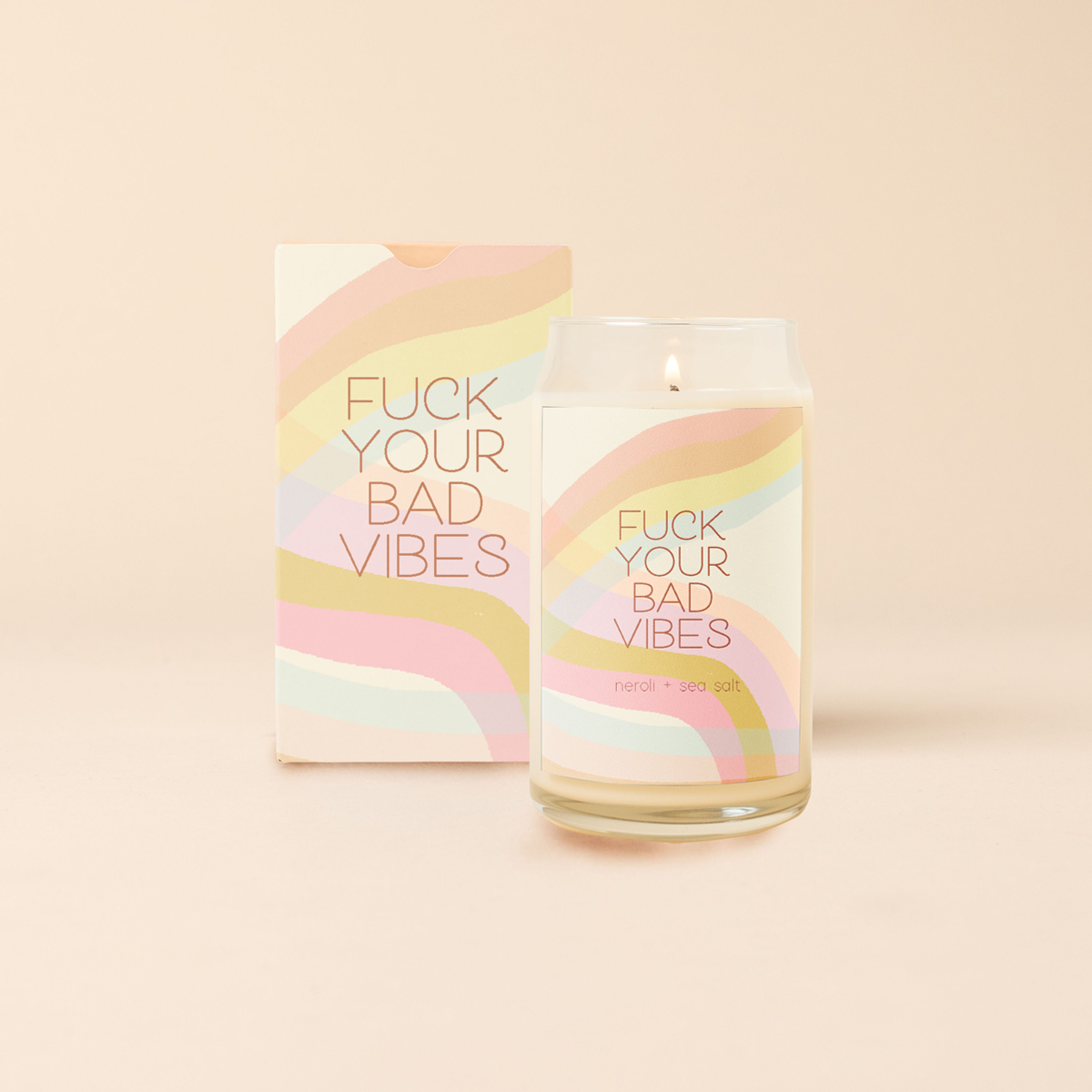 Candle Cans - Good Vibes OnlyFinally, a candle as chill as you are. Bring all the good vibes and calming scents with the Good Vibes Only 16oz can glass candle!

Clean, All-Natural Soy-Based Wax Finally, a candle as chill as you are. Bring all the good vibes and calming scents with the Good Vibes Only 16oz can glass candle!

Clean, All-Natural Soy-Based Wax Home goodsTalking Out of TurnThe Frigid CollectiveCandle Cans - Good Vibes