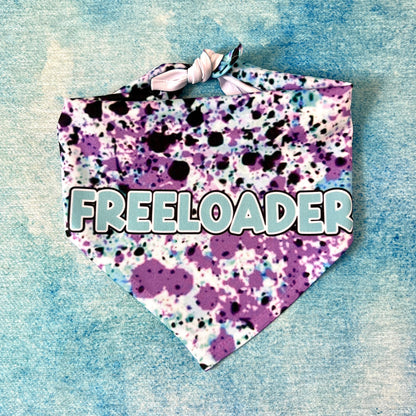 Freeloader | Funny Dog Bandana