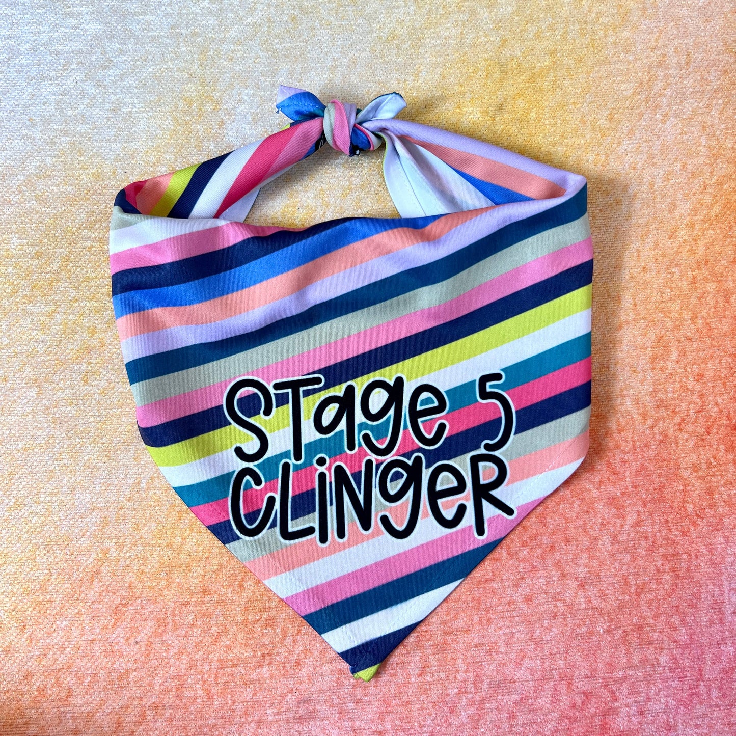 Stage 5 Clinger | Funny Dog Bandana
