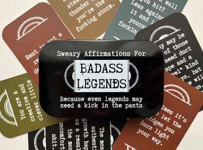 Sweary Affirmations for Badass Legends