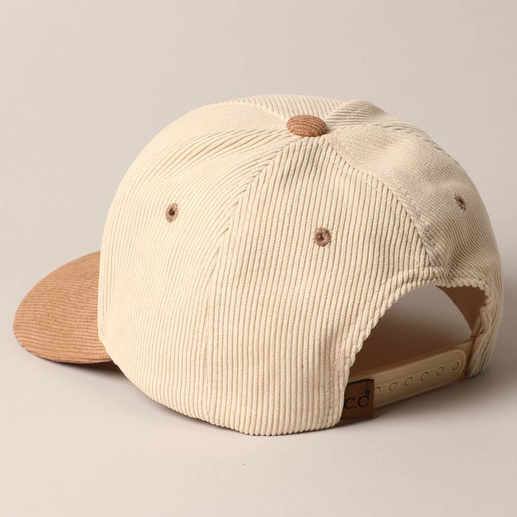 Sounds like Bullshit Corduroy Trucker Baseball Cap