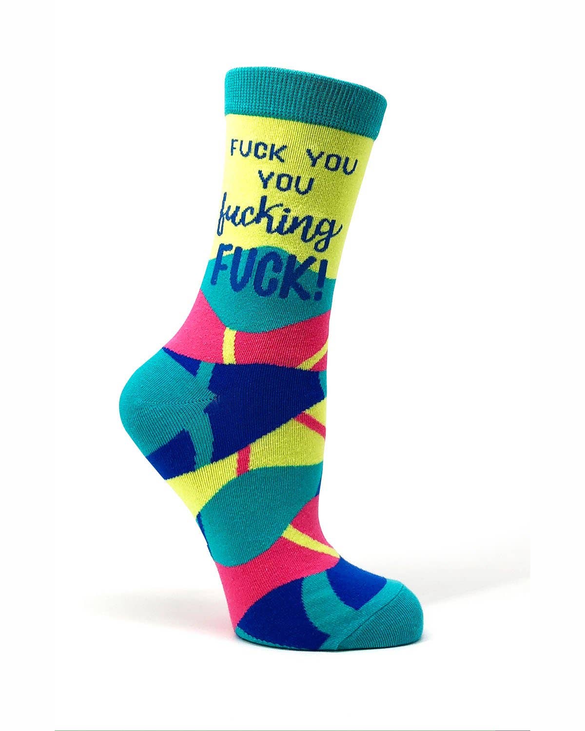 F**k You You F..king F**k Ladies' Crew Socks