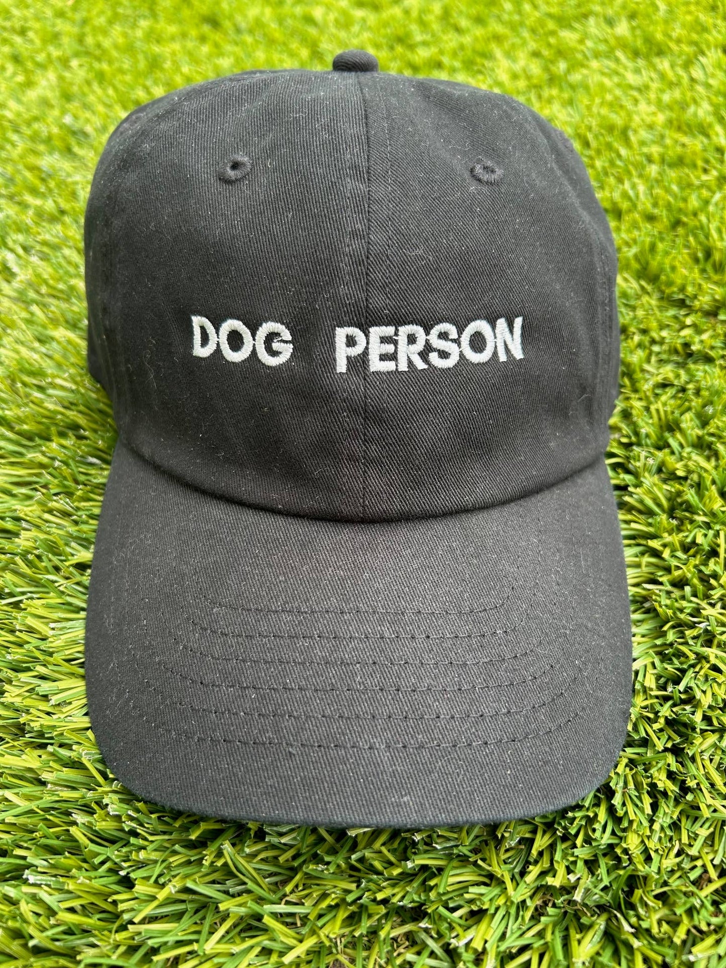 Dog Person Hat - Black