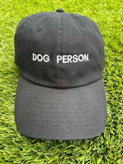 Dog Person Hat - Black
