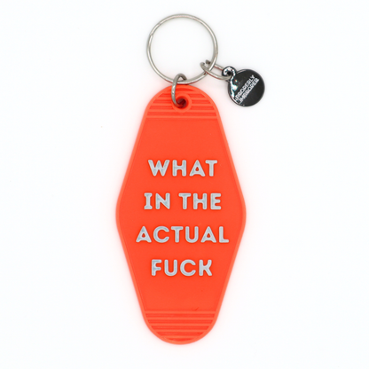 Hot Stamped Motel Keychain What In The Actual Fuck