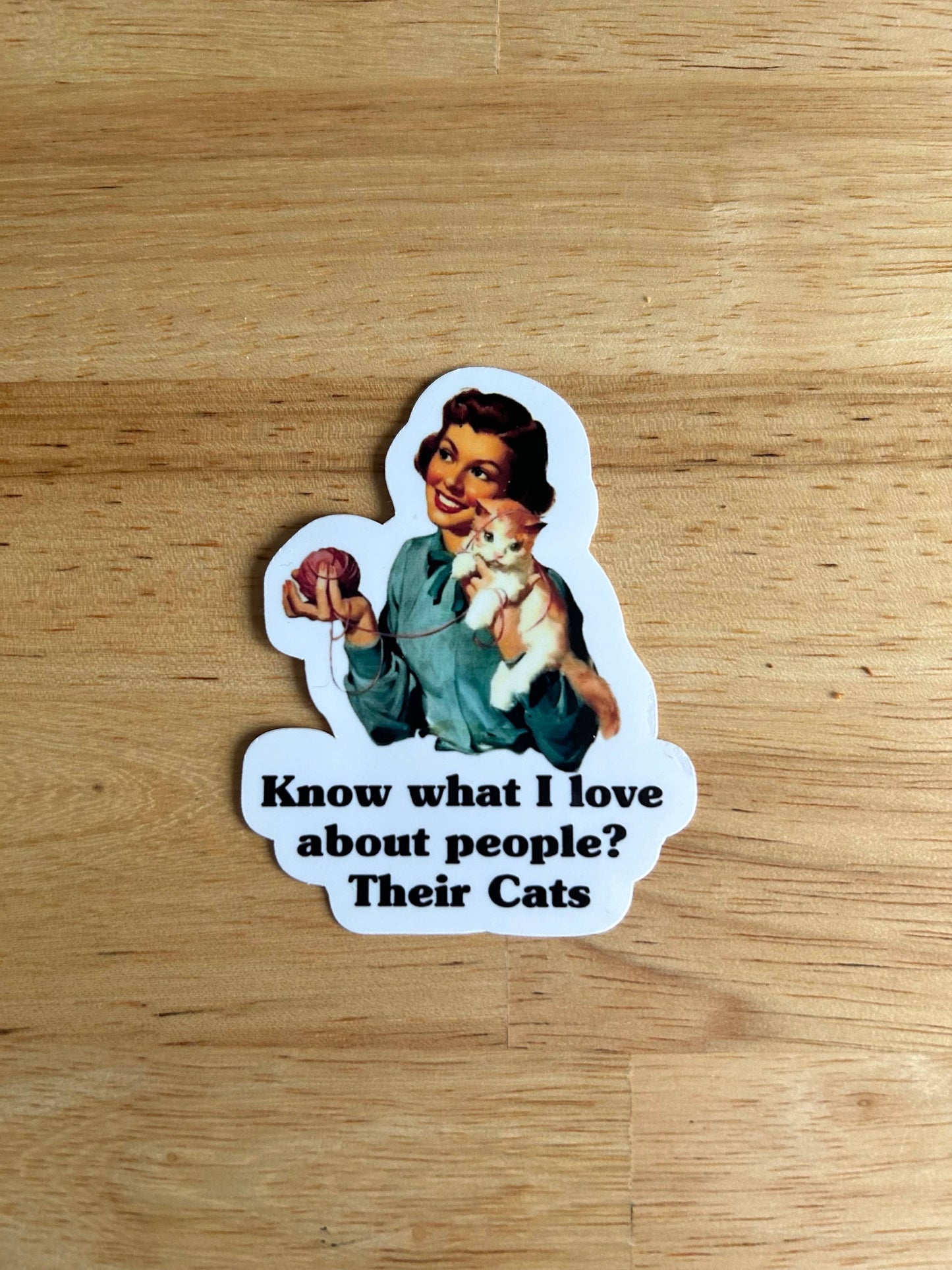 Know What I Love about People? Their Cats