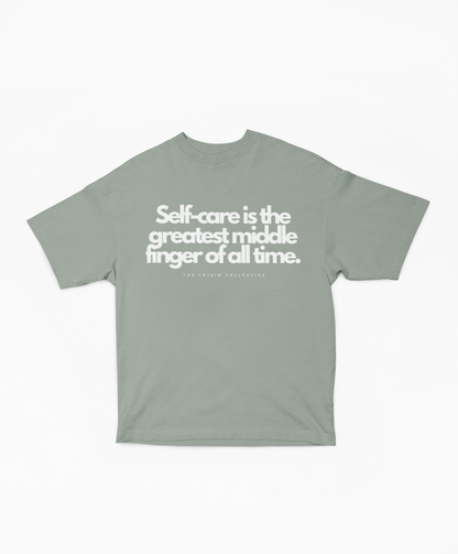 Self-Care TeeWe'd like to make sweary self-care a thing.We'd like to make sweary self-care a thing.The Frigid CollectiveThe Frigid Collective-Care Tee