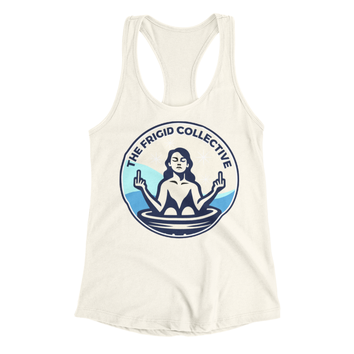 Ivory Logo TankCold plungeThe Frigid CollectiveThe Frigid CollectiveIvory Logo Tank